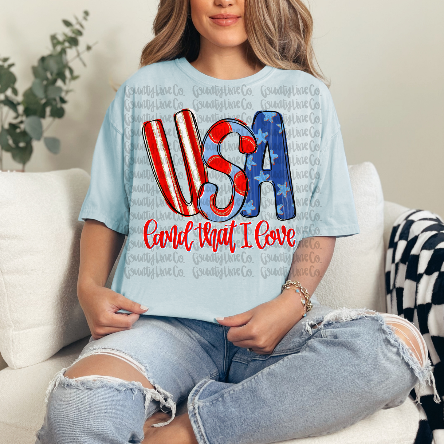 USA land that I love bundle of 3