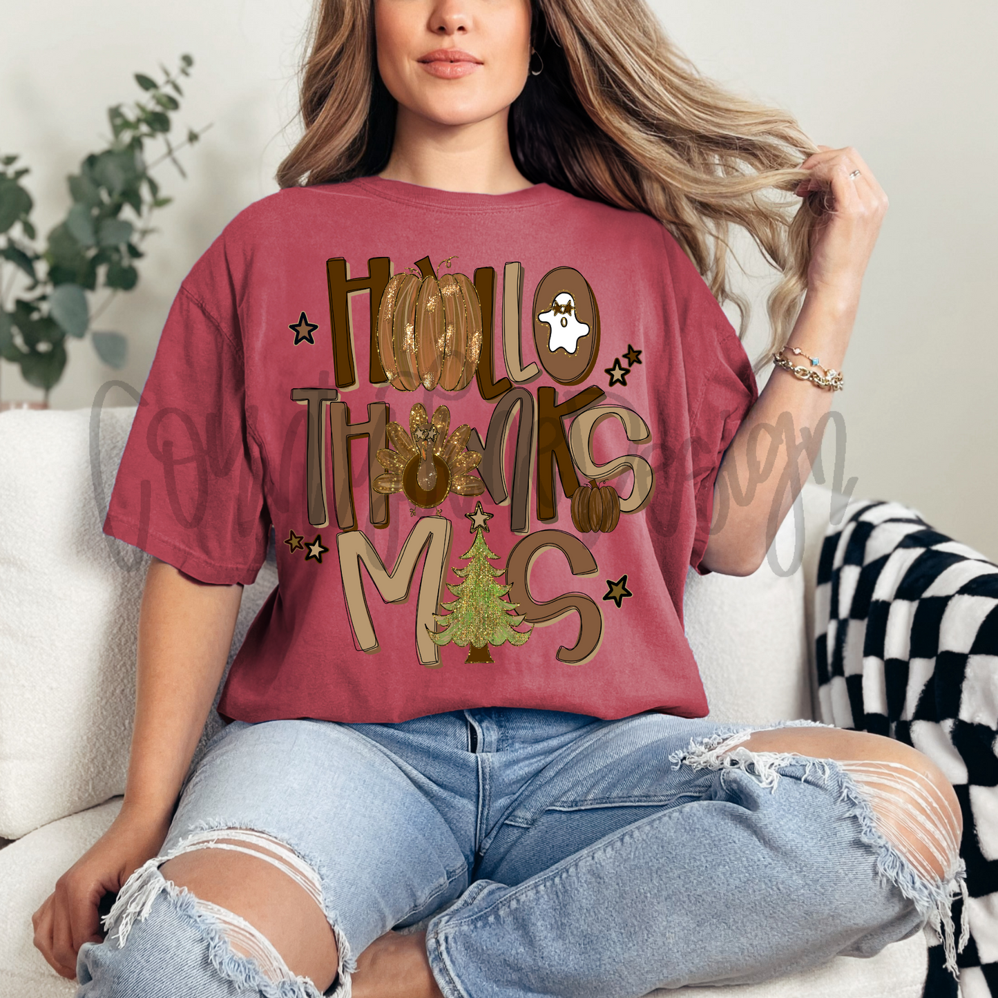 Hallothanksmas Neutral Gold PNG