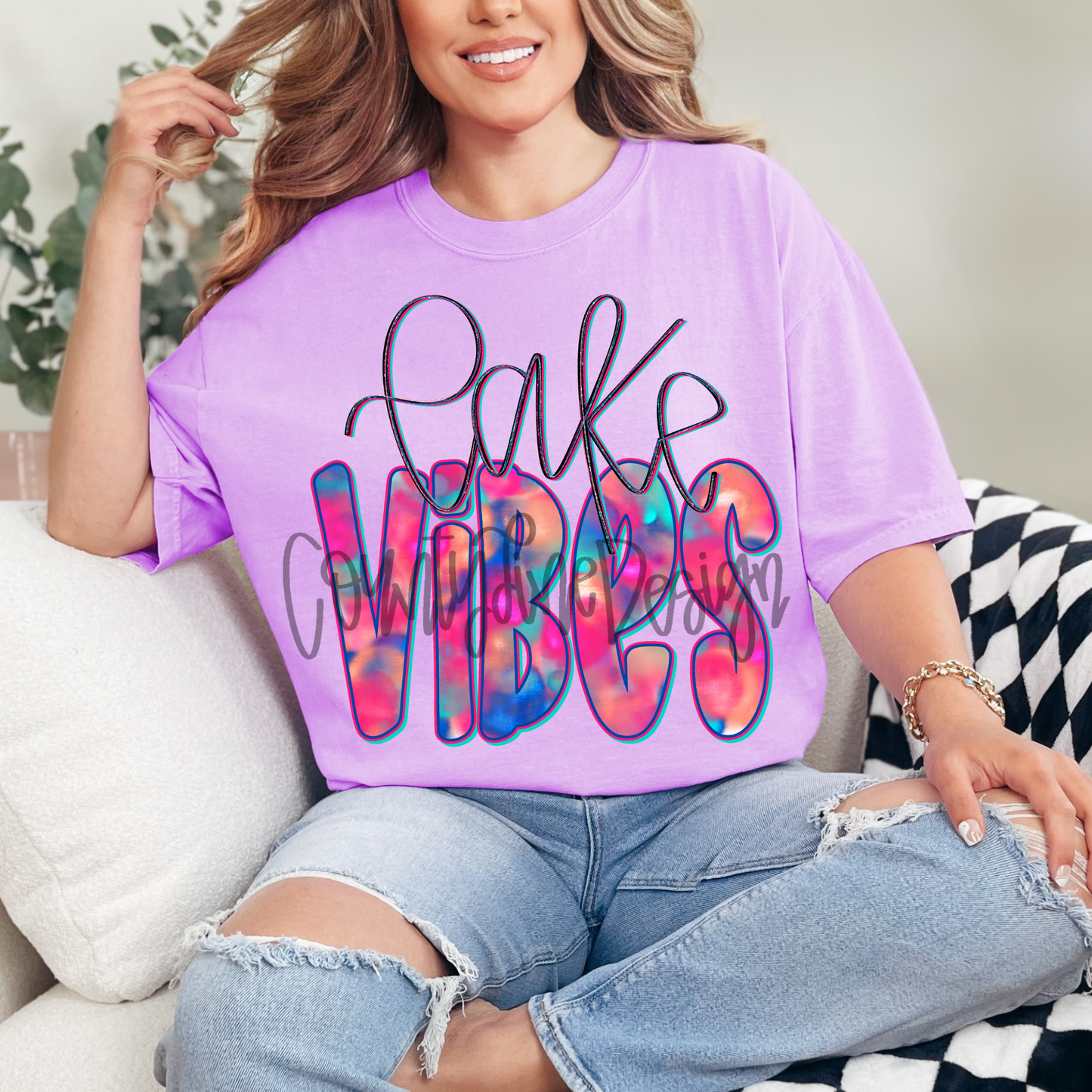 Lake Vibes Foil PNG