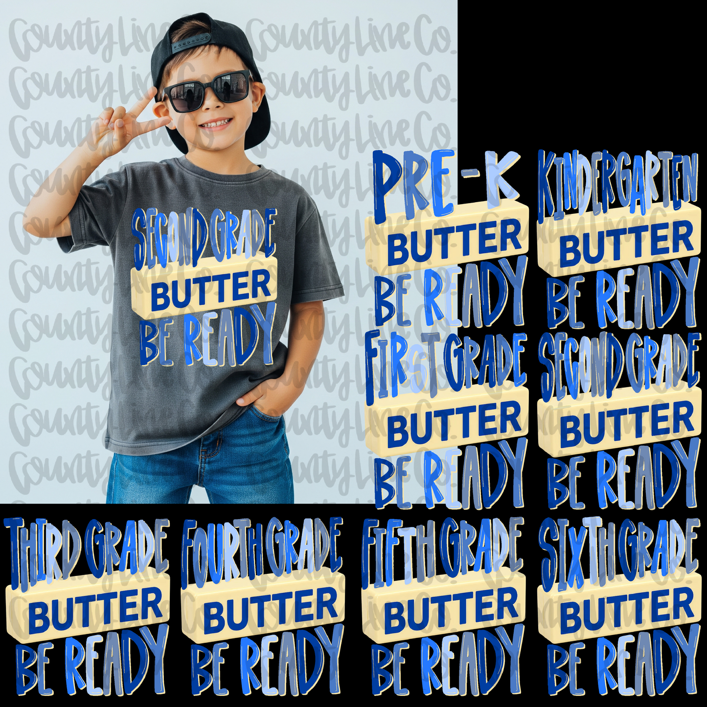 Butter school bundle - PreK to 6th PNG