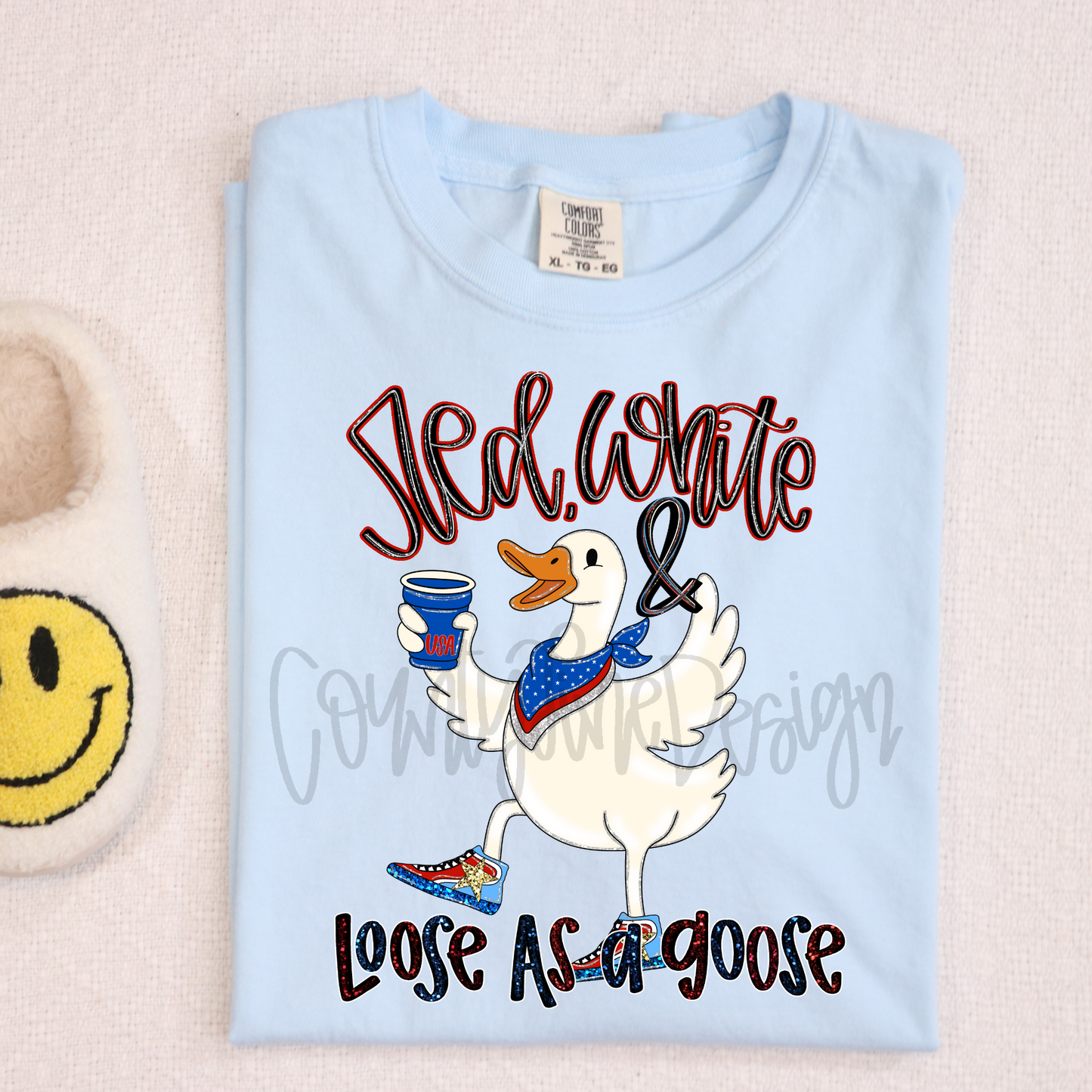 Red, White, & Goose PNG