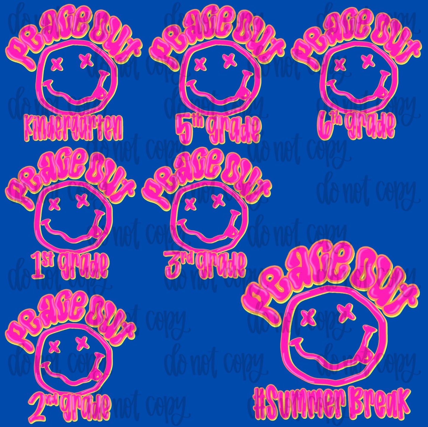 Neon bundle Summer Break BUNDLE PNG