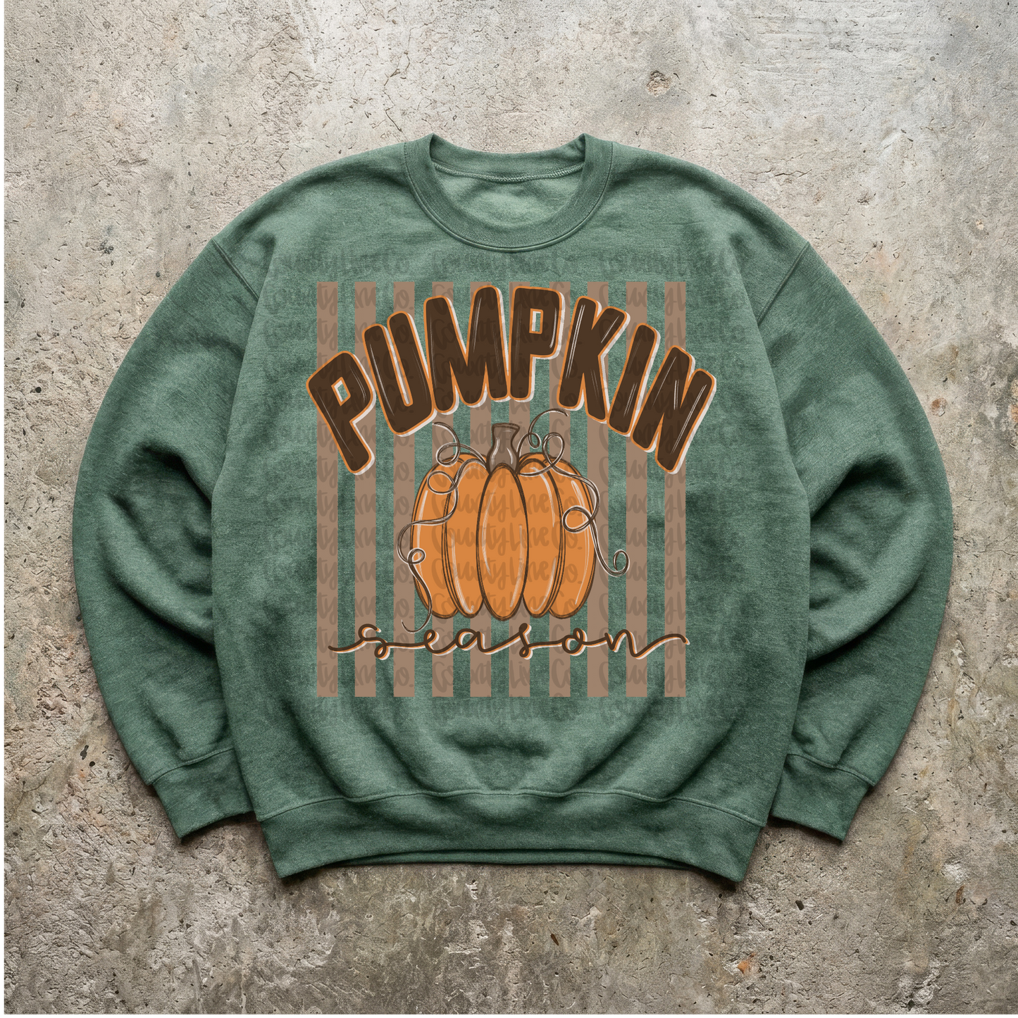 8/10 pumpkin season with stripes png