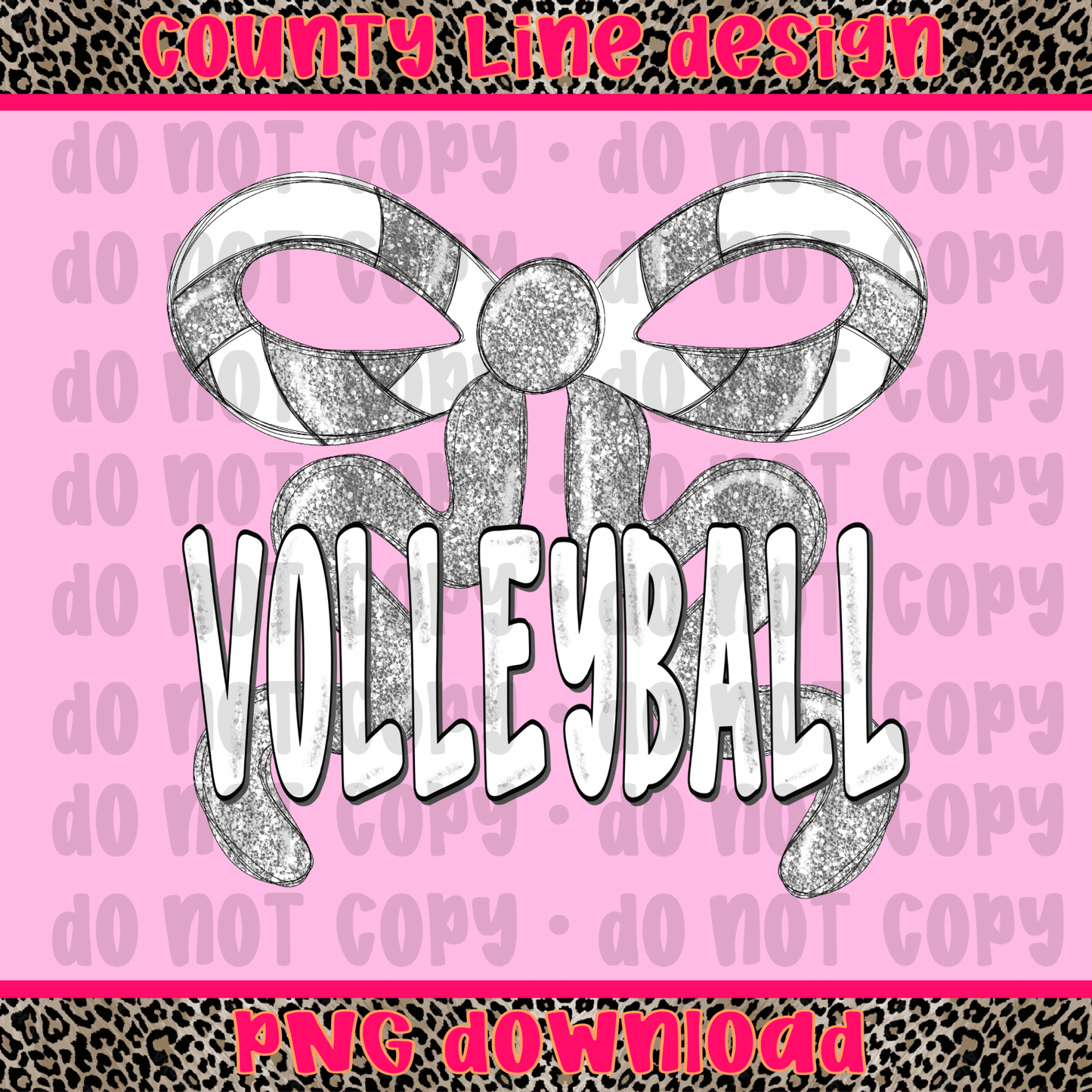 Volleyball bow PNG