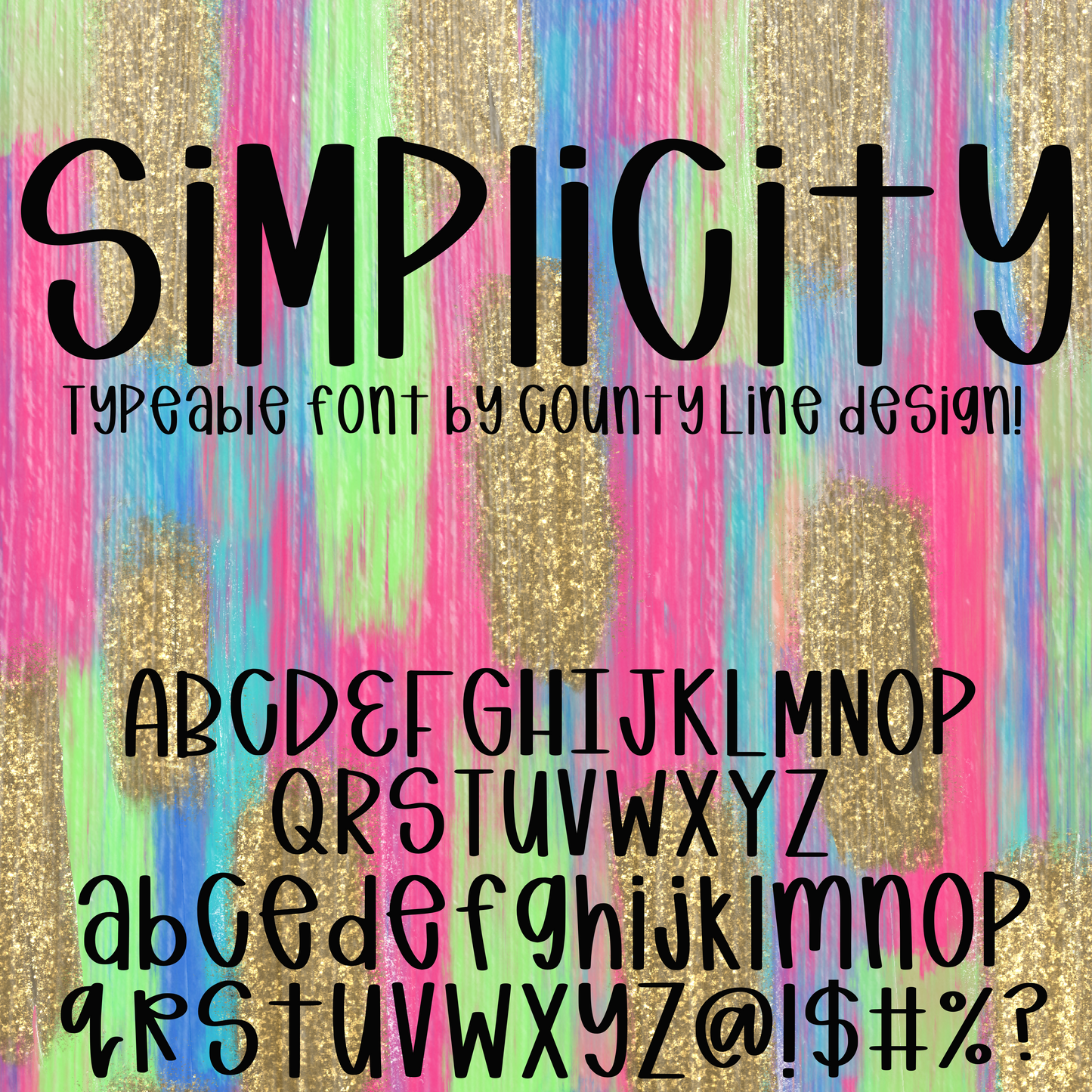 Simplicity HANDWRITTEN FONT - TTF & OTF