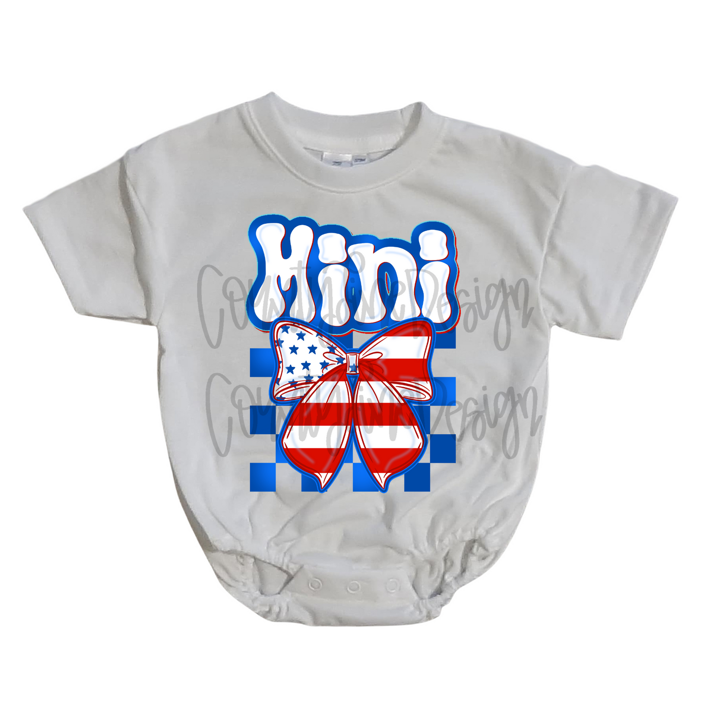 Mini USA Bow PNG