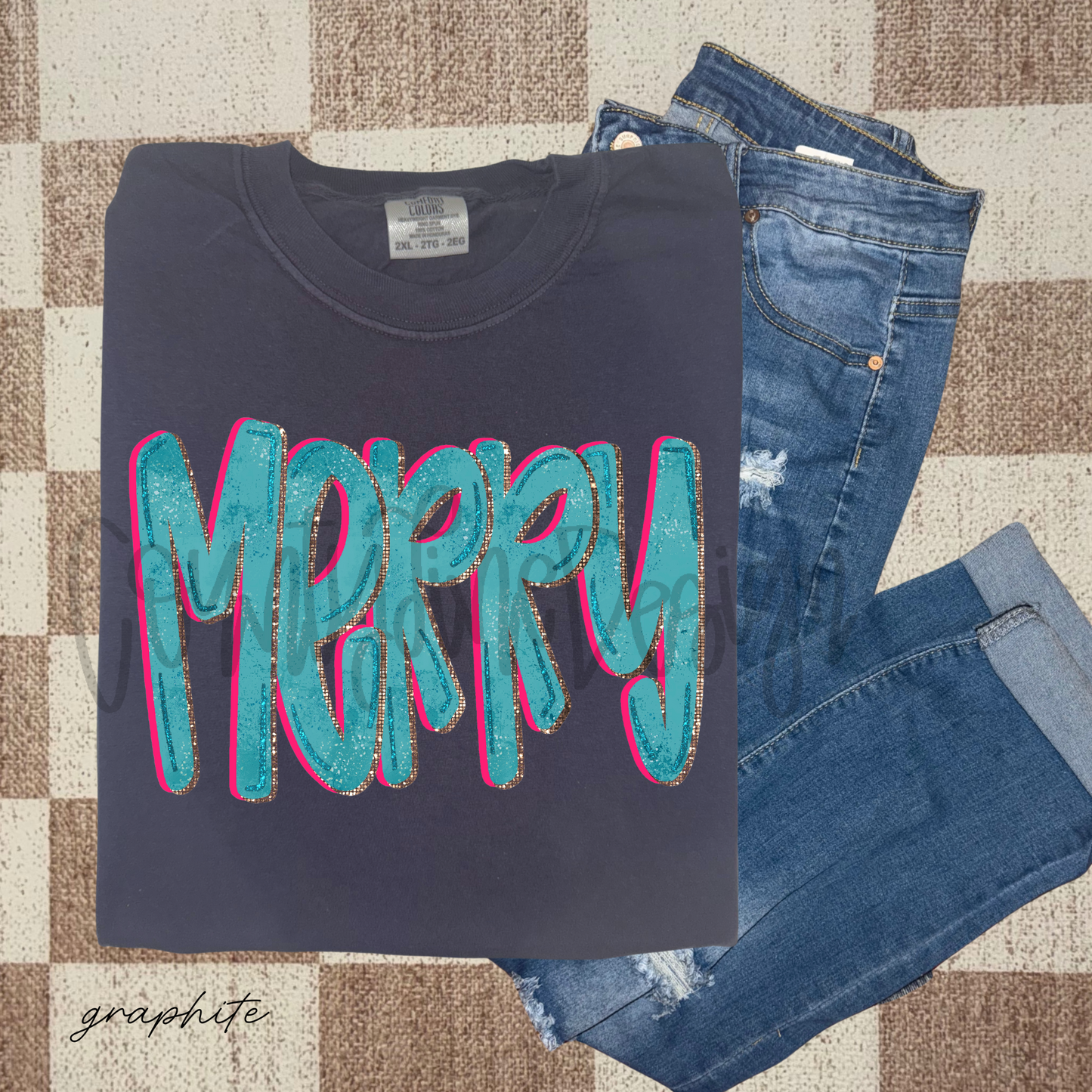 Merry Neon Pink PNG