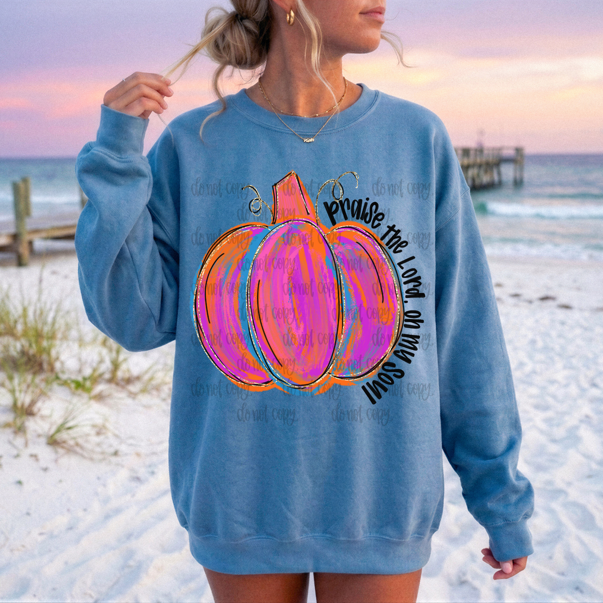 9/14 Praise The Lord oh my soul Pumpkin PNG