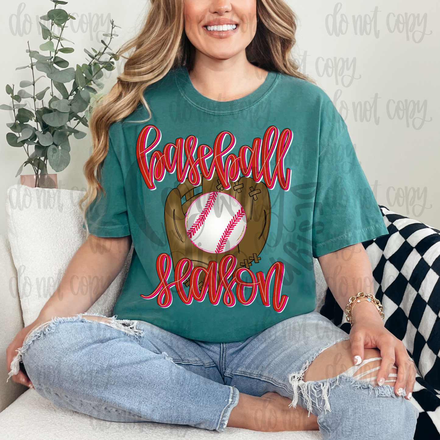 Baseball season preppy PNG