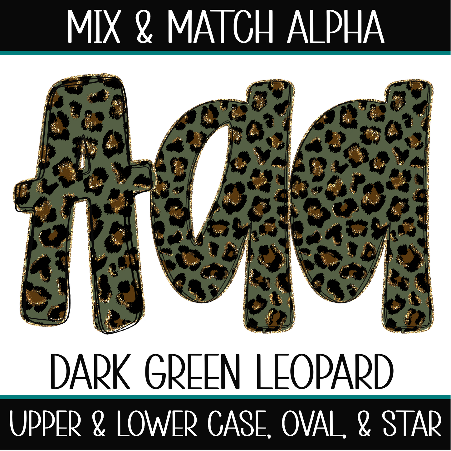 Dark green leopard alpha
