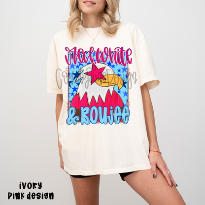 Red white and boujee preppy eagle PINK AND RED PNGs