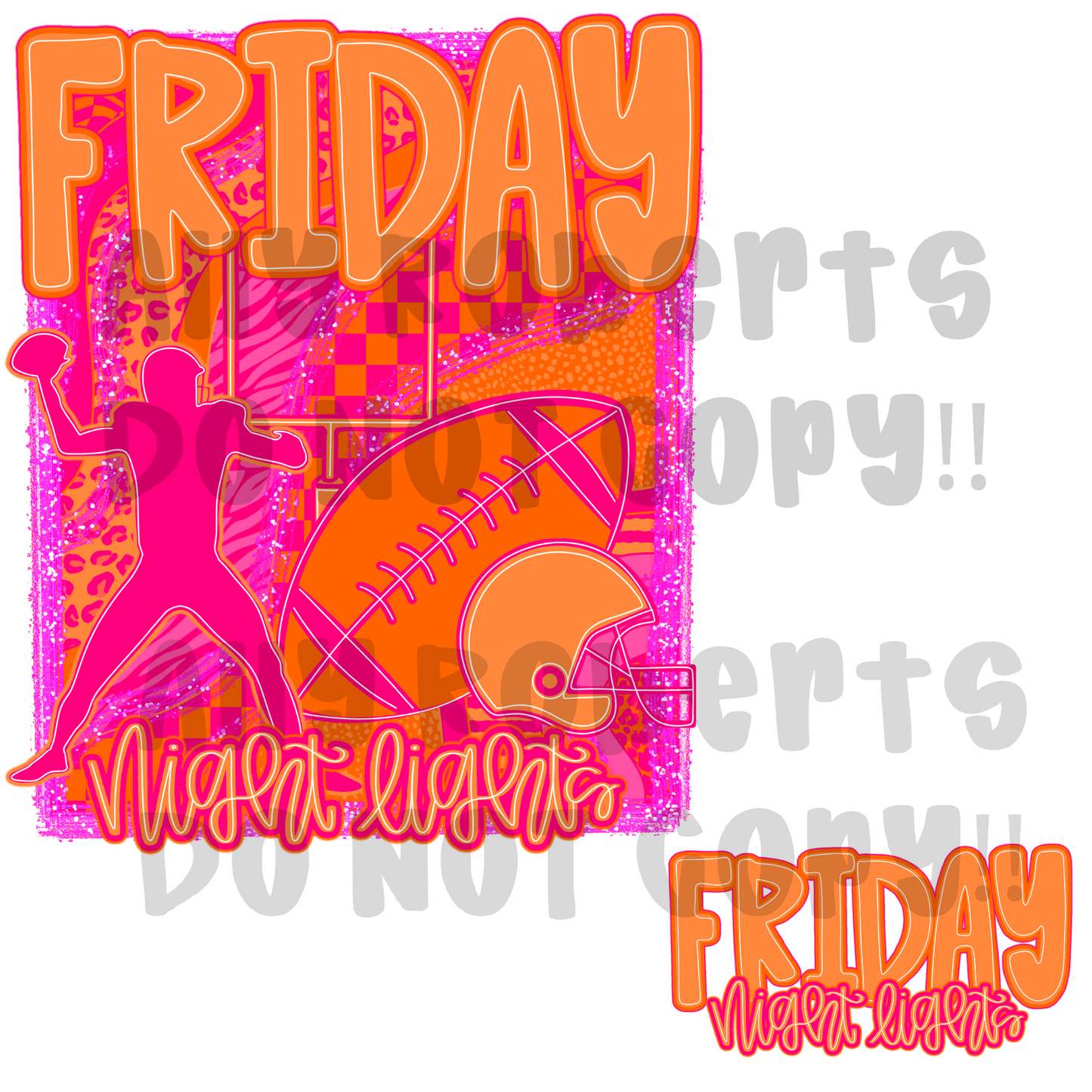 Friday Night Lights Football BUNDLE