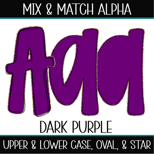Dark purple alpha