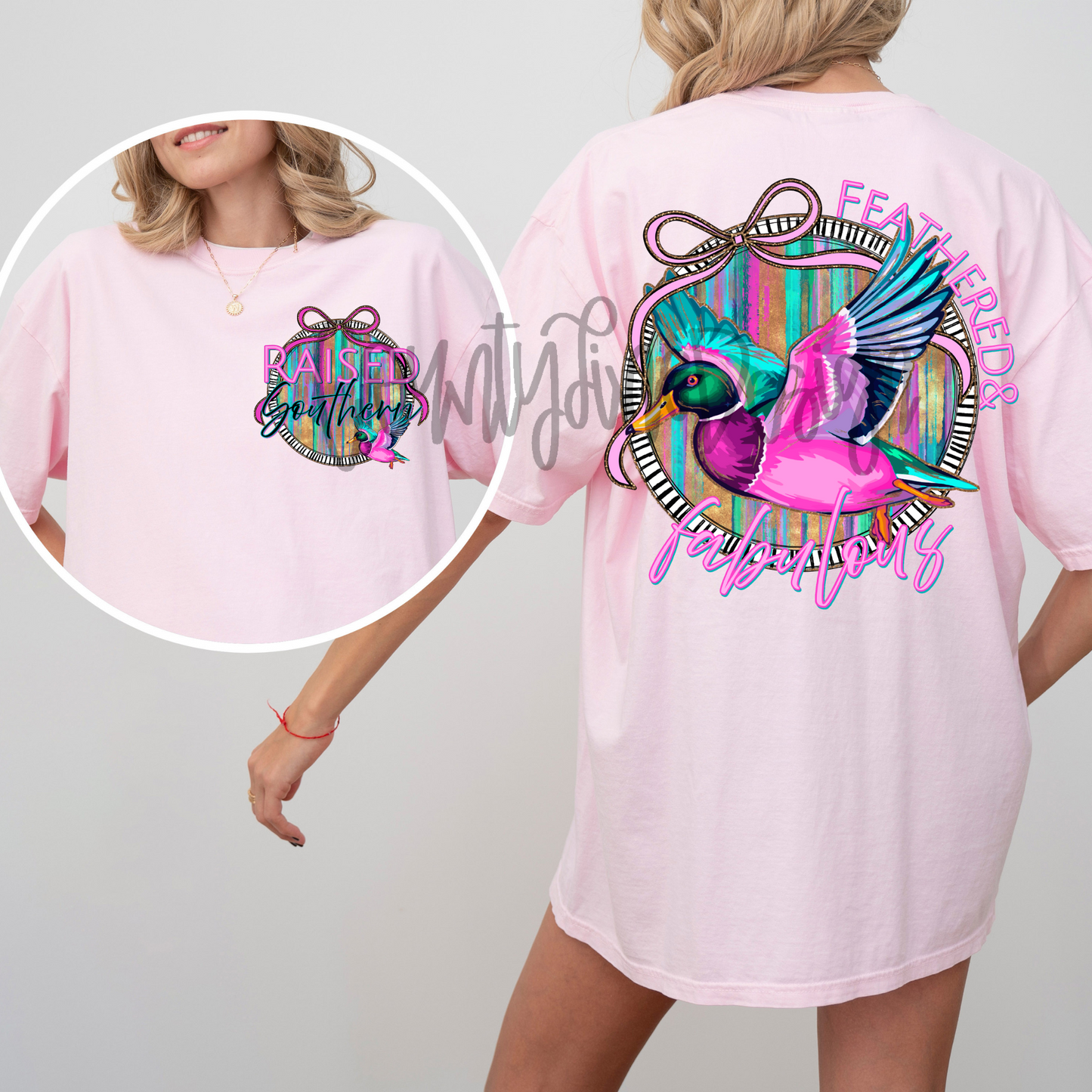 Feathered and Fabulous duck PNG