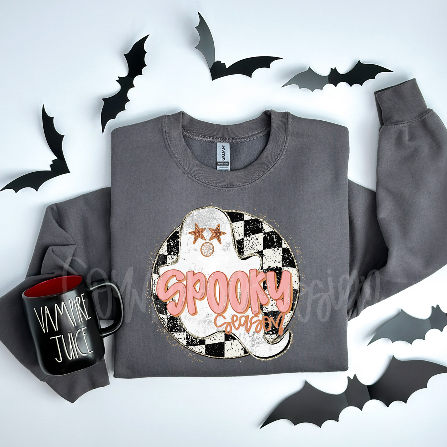 Spooky Season Checker PNG