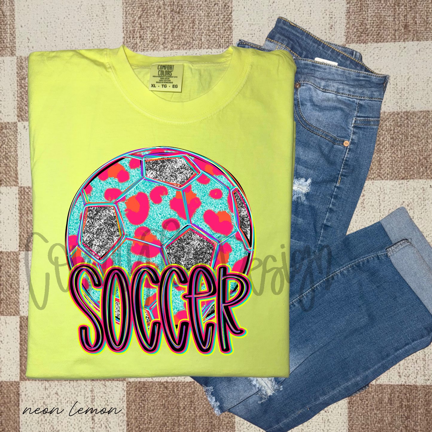 Soccer neon png