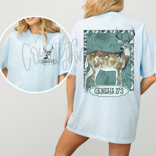 Deer camo Genesis 27:3 PNG