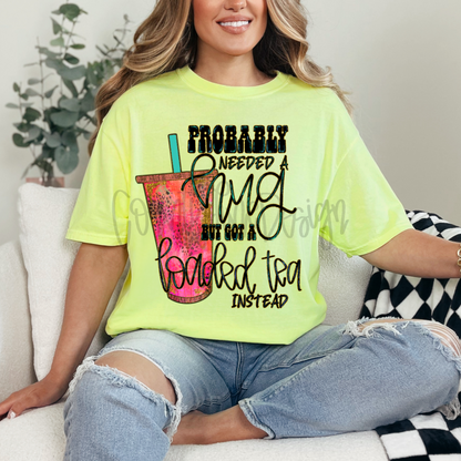 Probably needed a hug - LOADED TEA PNG