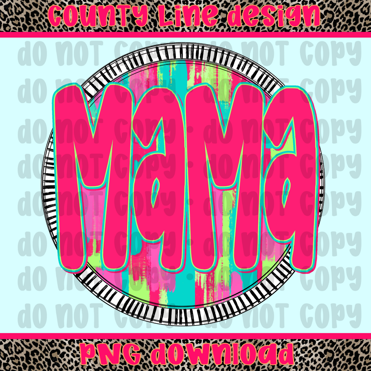 Neon Circle DESIGN DRIVE BUNDLE - All designs in this style!!