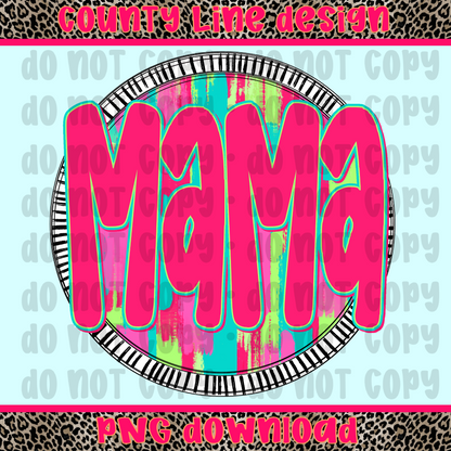 Neon Circle DESIGN DRIVE BUNDLE - All designs in this style!!