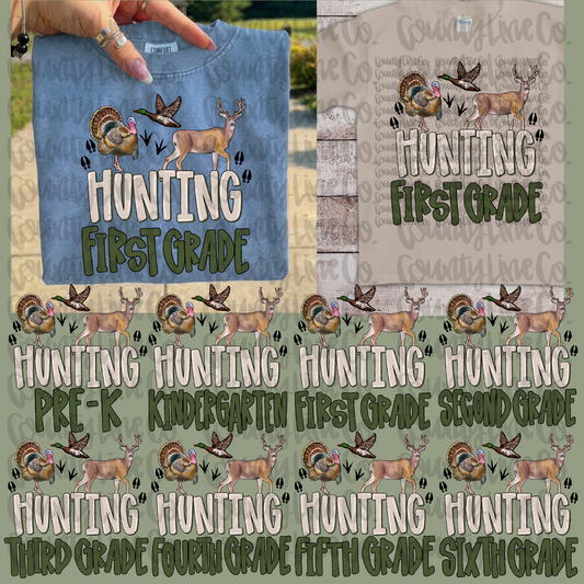 Hunting school bundle - PreK to 6th PNG