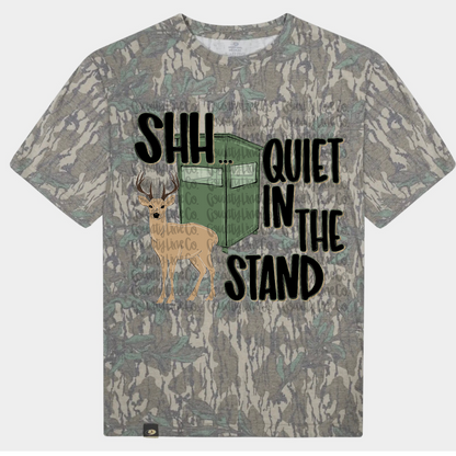 8/24 Shh quiet in the stand NO glitter png