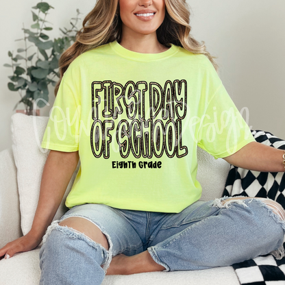 First Day of School PNG