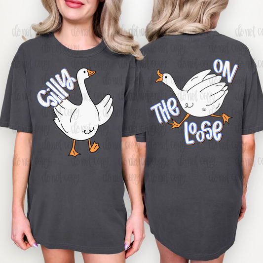 Silly goose on the loose blue PNG BUNDLE