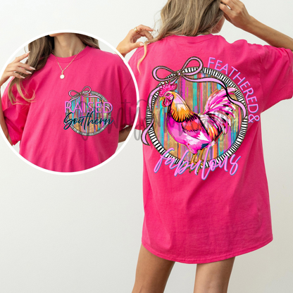 Feathered and Fabulous chicken PNG