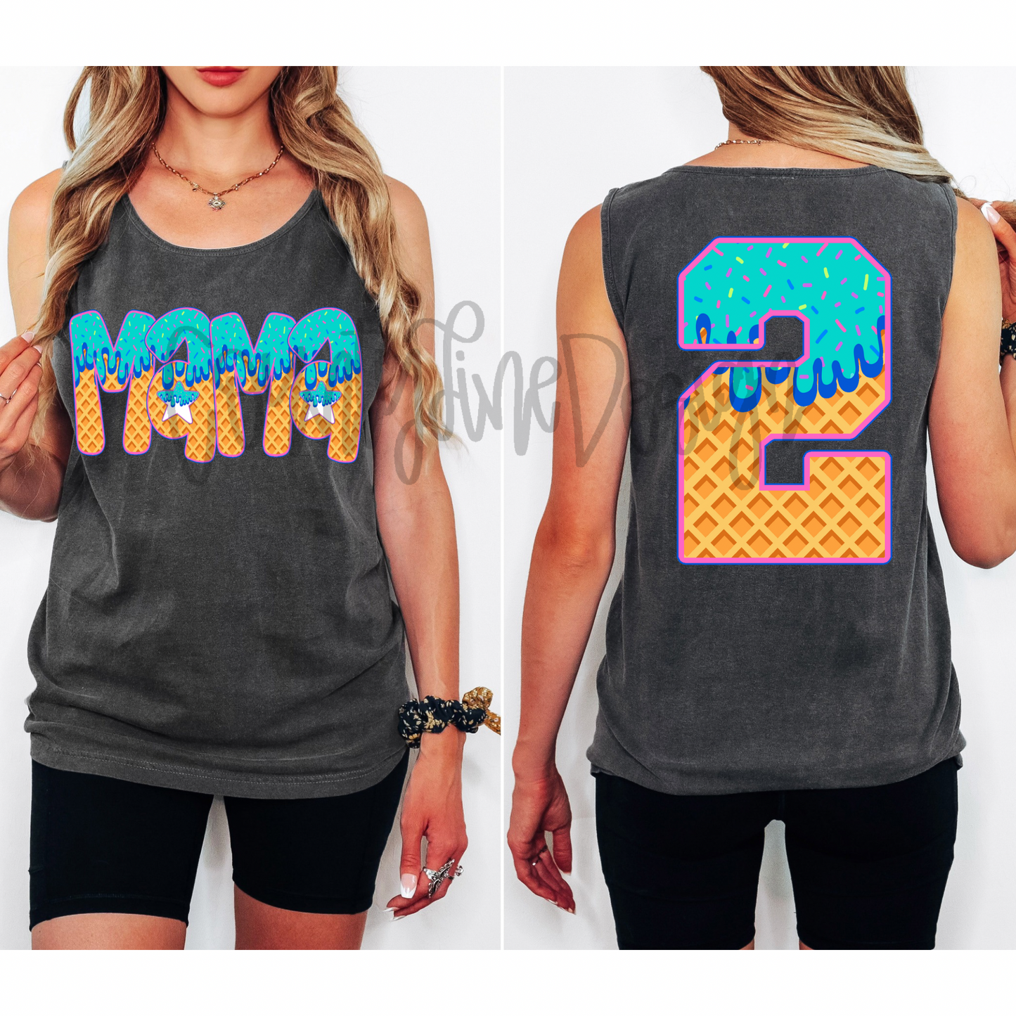 Drip Alpha Set PNGs - 2 Alpha sets - 6 symbols - numbers