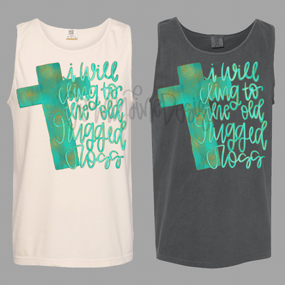 Old rugged cross PNG