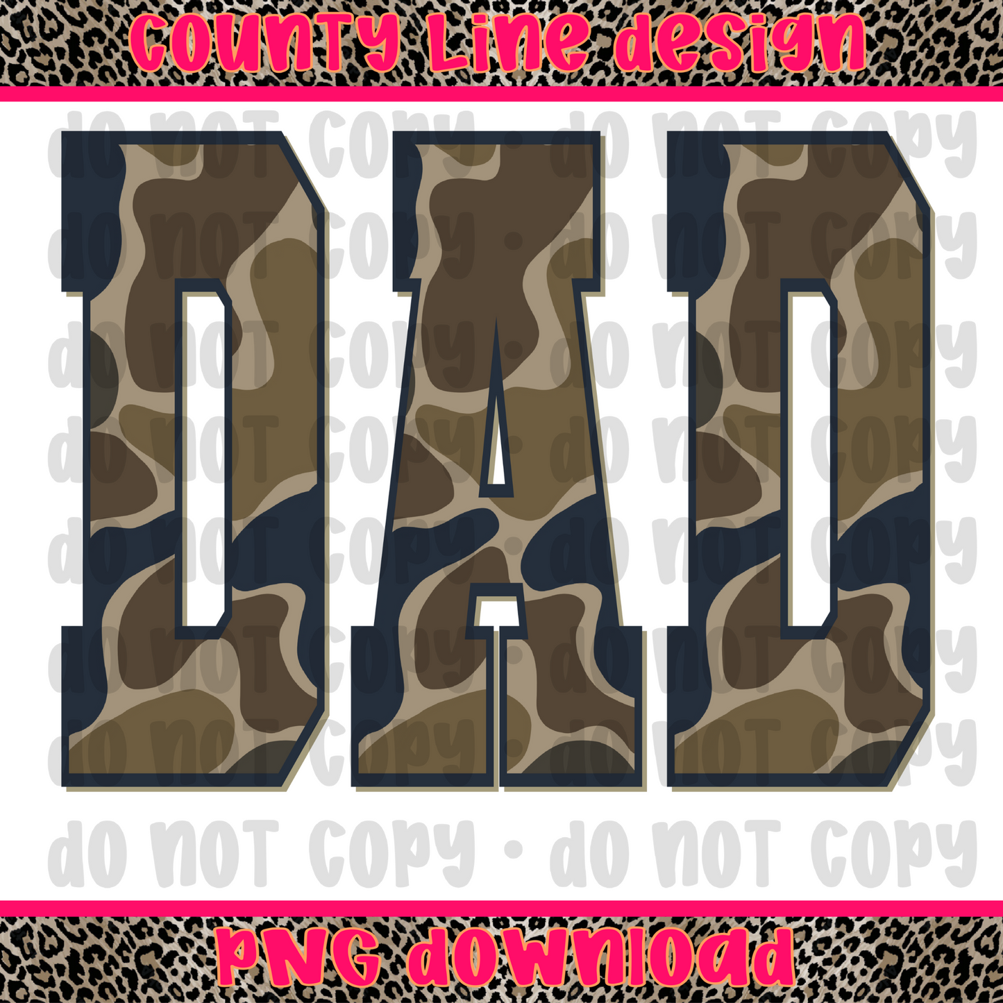 DAD camo PNG