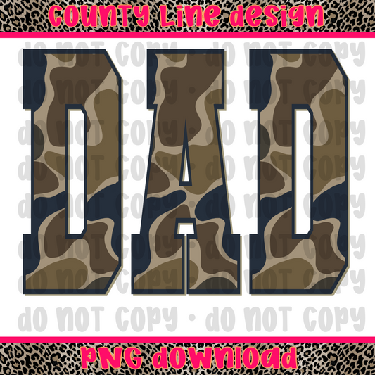 DAD camo PNG