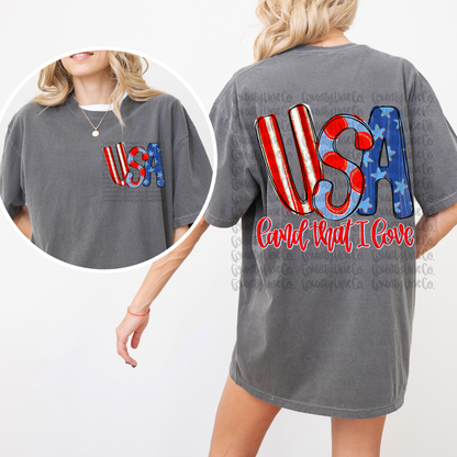 USA land that I love bundle of 3