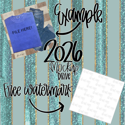 2026 Yearly COMPLETED MOCKUP DRIVE - READ DESCRIPTION!!
