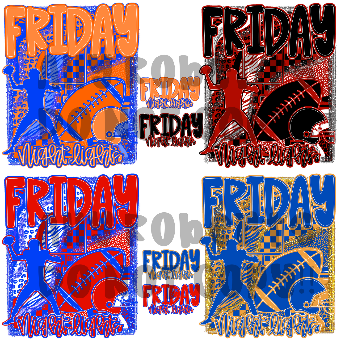 Friday Night Lights Football BUNDLE