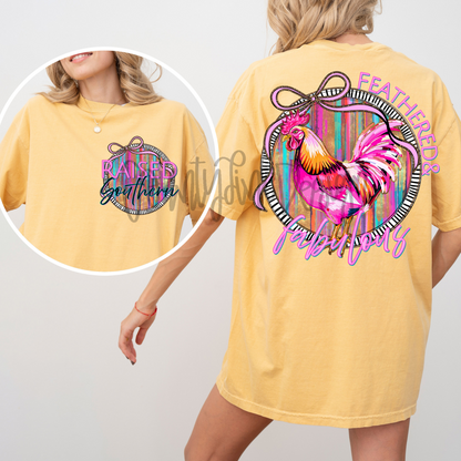 Feathered and Fabulous chicken PNG