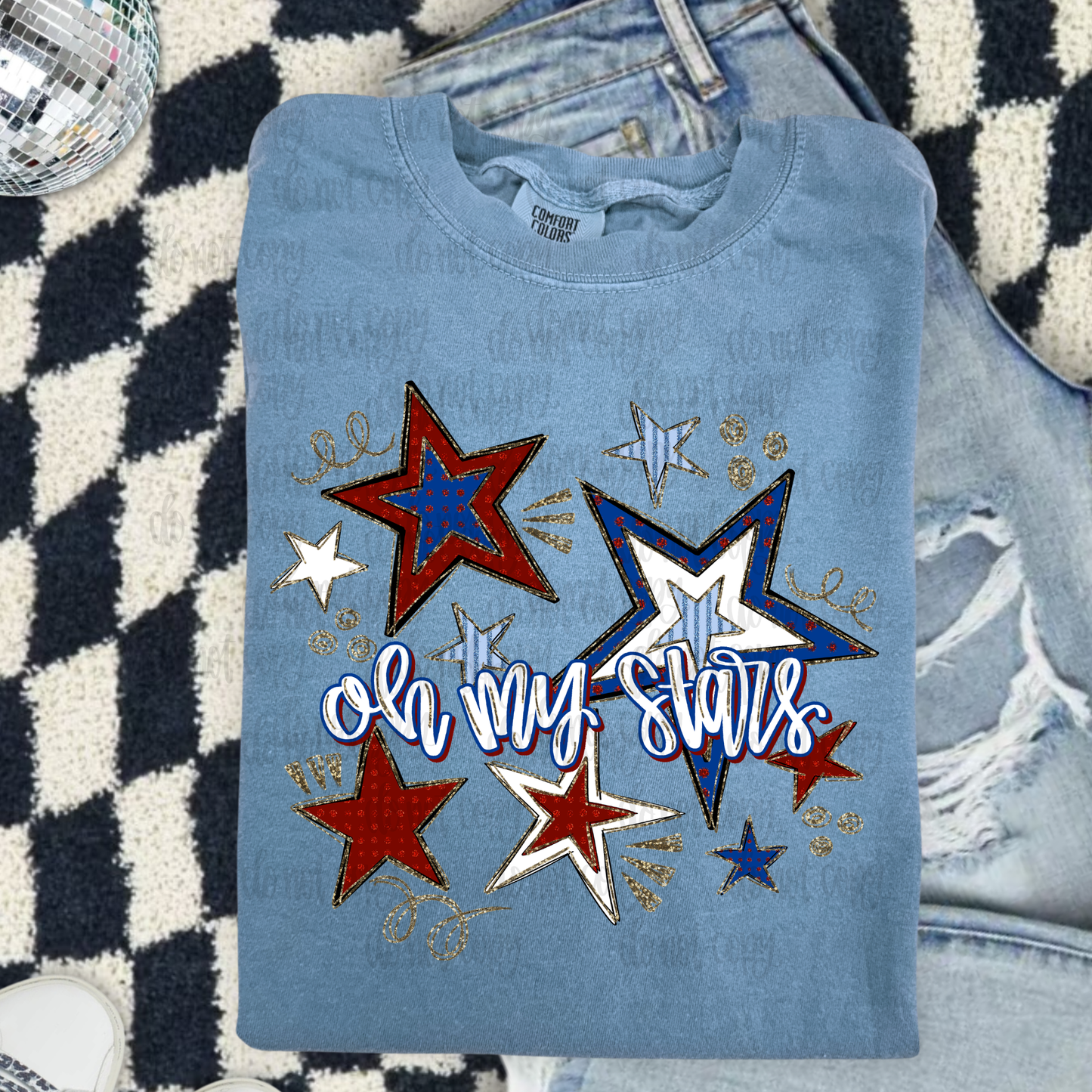 Oh my stars USA PNG