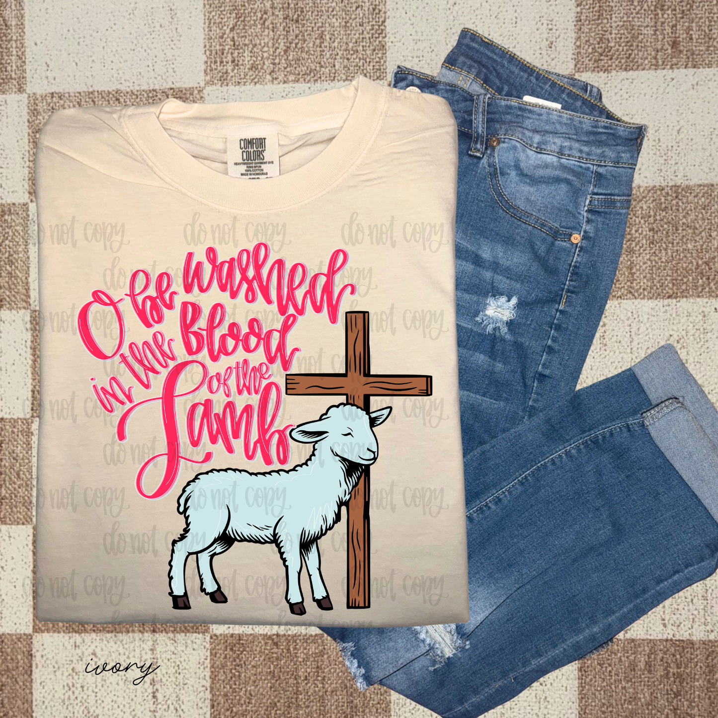 Blood of the lamb PNG