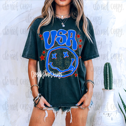 USA Retro Stars PNG