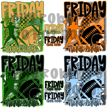 Friday Night Lights Football BUNDLE