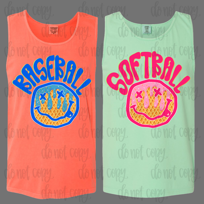 Baseball Retro - Ice Cream PNG