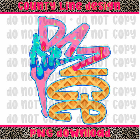 Dance drip PNG