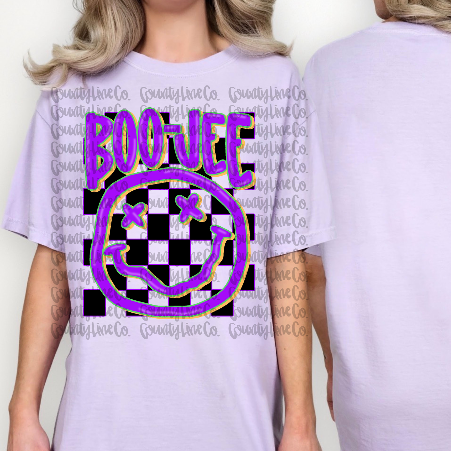 7/20 Halloween boo-jee smile purple