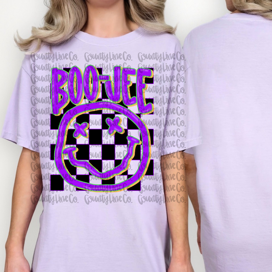 7/20 Halloween boo-jee smile purple