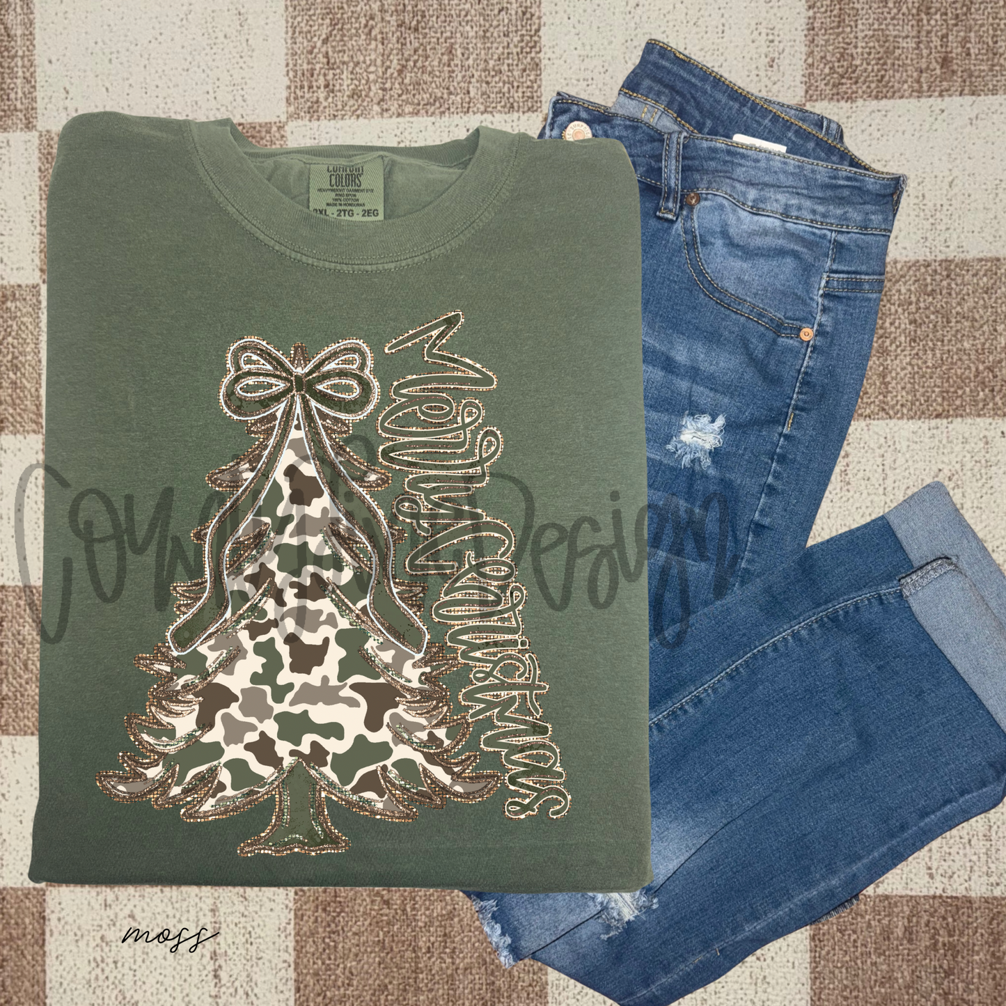 Camo Christmas BUNDLE PNG - 4 FILES