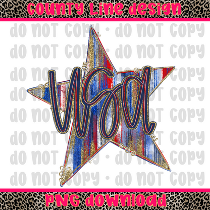 USA Star PNG