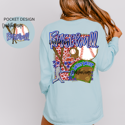 Baseball Preppy PNG - POCKET DESIGN INCLUDED