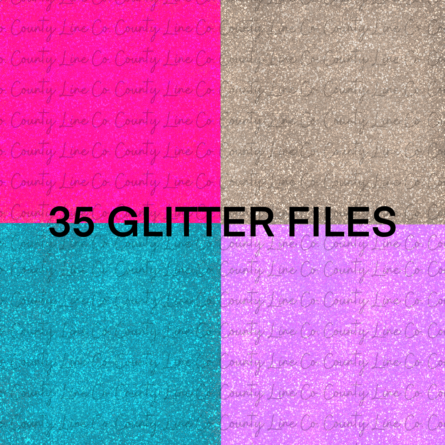 35 Glitter Backgrounds PNG BUNDLE