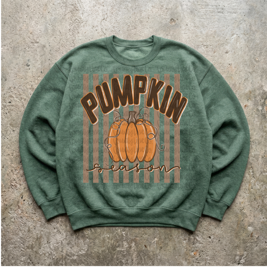 8/10 pumpkin season with stripes png